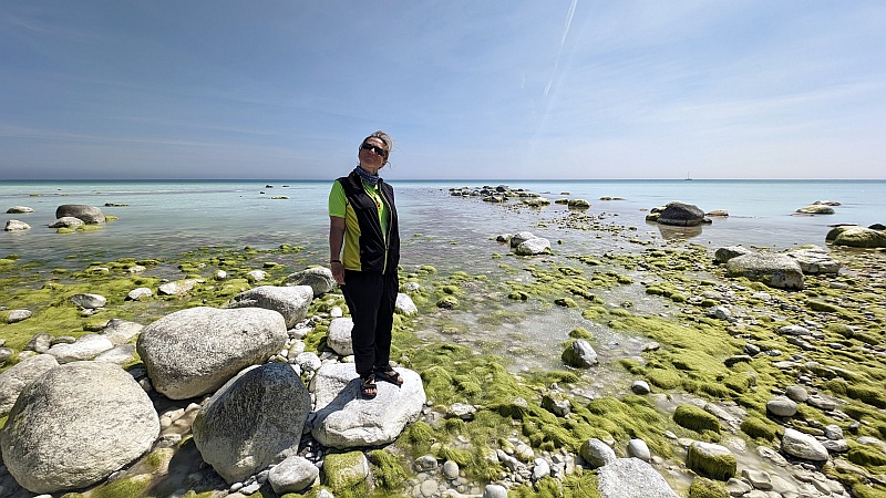 Dviračiu per Daniją. Mons Klint pakrantė