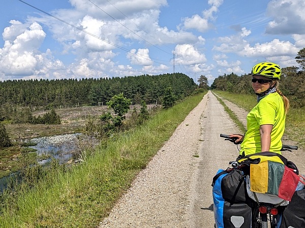 Dviračiu per Daniją. Aplinkui - laukinės gamtos rezervatas