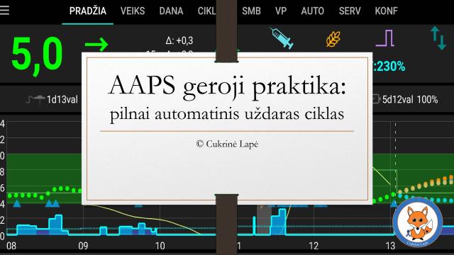 AAPS geroji praktika pilnai automatinis uždaras ciklas