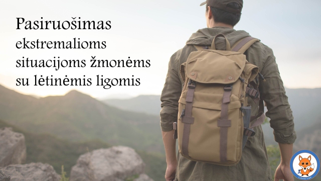 Seminaras: Pasiruošimas ekstremalioms situacijoms žmonėms su lėtinėmis ligomis
