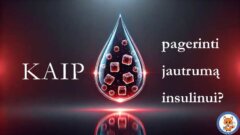 Kaip pagerinti jautrumą insulinui?